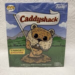 Funko POP! Caddyshack #724 Flocked Gopher & Red Bushwood Hat - Target Exclusive
